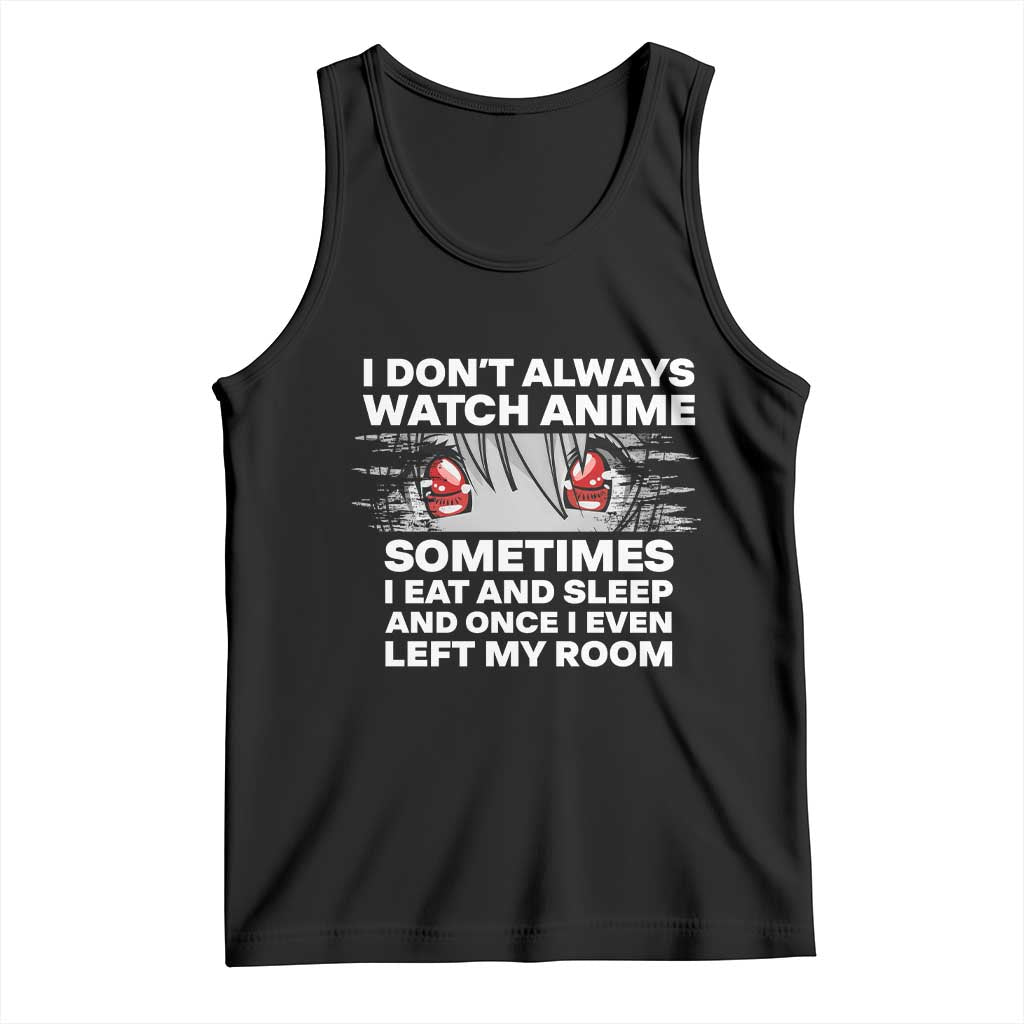 Funny Anime Lover Tank Top Japanese Kawaii Manga Otaku - Wonder Print Shop