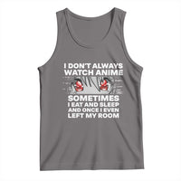 Funny Anime Lover Tank Top Japanese Kawaii Manga Otaku - Wonder Print Shop