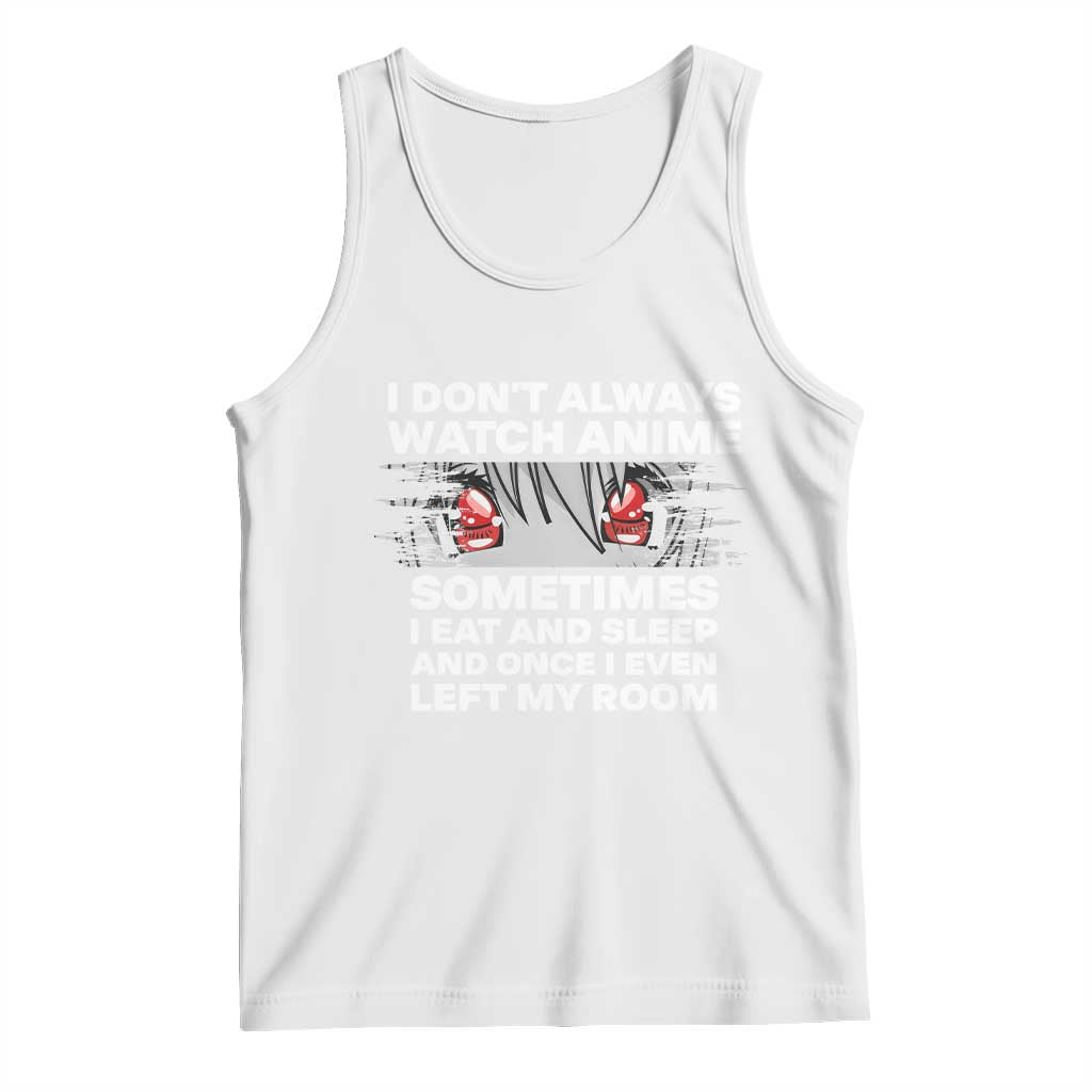 Funny Anime Lover Tank Top Japanese Kawaii Manga Otaku - Wonder Print Shop