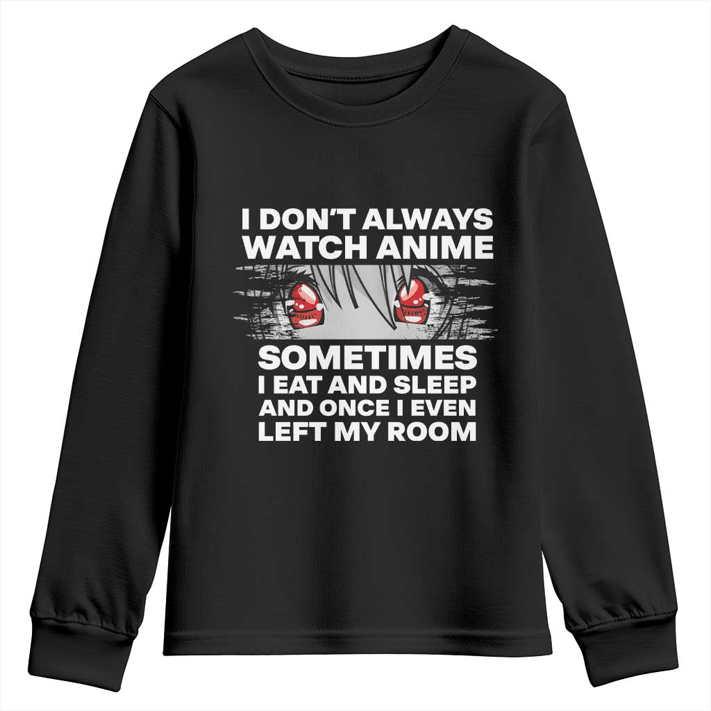 Funny Anime Lover Youth Sweatshirt Japanese Kawaii Manga Otaku - Wonder Print Shop