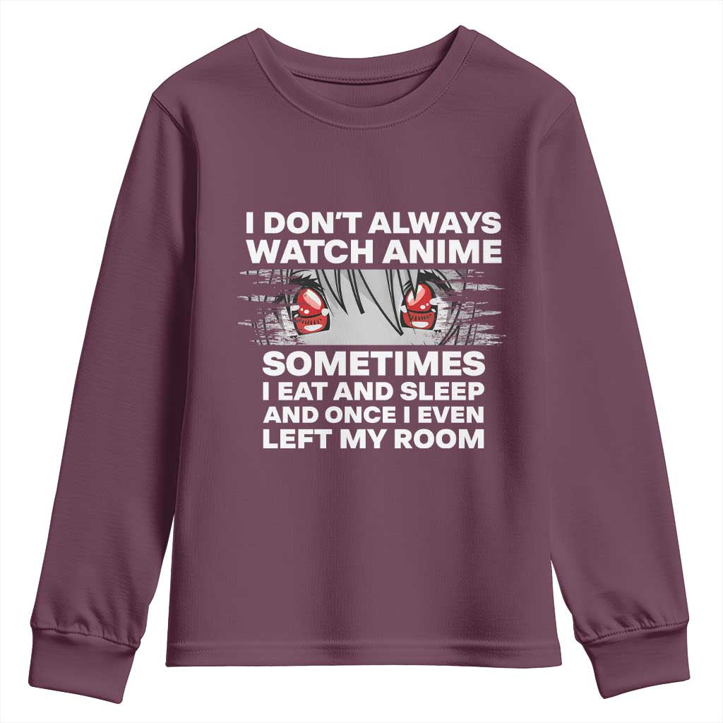 Funny Anime Lover Youth Sweatshirt Japanese Kawaii Manga Otaku - Wonder Print Shop
