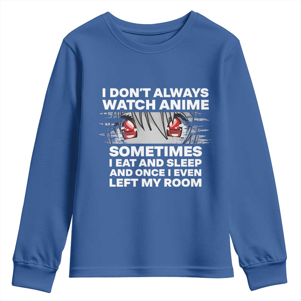 Funny Anime Lover Youth Sweatshirt Japanese Kawaii Manga Otaku - Wonder Print Shop