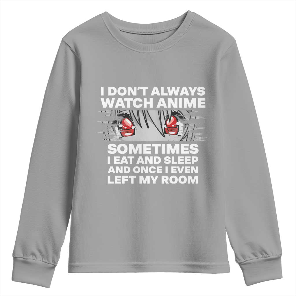 Funny Anime Lover Youth Sweatshirt Japanese Kawaii Manga Otaku - Wonder Print Shop