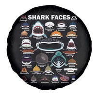 Shark Faces Spare Tire Cover Type Of Sharks Identification Marine Biology