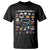 Shark Faces T Shirt Type Of Sharks Identification Marine Biology - Wonder Print Shop