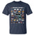 Shark Faces T Shirt Type Of Sharks Identification Marine Biology - Wonder Print Shop
