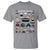 Shark Faces T Shirt Type Of Sharks Identification Marine Biology - Wonder Print Shop