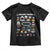 Shark Faces Toddler T Shirt Type Of Sharks Identification Marine Biology