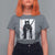 Japanese Samurai Cat T Shirt For Women Retro Vintage Ukiyo-e Warrior Art Graphic - Wonder Print Shop