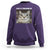 Funny Silly Cat Meme Sweatshirt Rage Is Consuming Me Staring - Wonder Print Shop