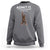 Funny Bigfoot Sweatshirt Admit It Life Would Be Boring Without Me Rock Hand - Wonder Print Shop