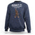 Funny Bigfoot Sweatshirt Admit It Life Would Be Boring Without Me Rock Hand - Wonder Print Shop