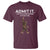 Funny Bigfoot T Shirt Admit It Life Would Be Boring Without Me Rock Hand - Wonder Print Shop
