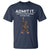 Funny Bigfoot T Shirt Admit It Life Would Be Boring Without Me Rock Hand - Wonder Print Shop