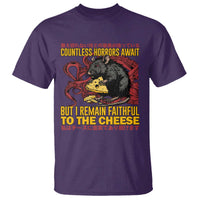 Funny Japanese Rat Lover T Shirt I Remain Faithful To The Cheese Retro Vintage Japan - Wonder Print Shop