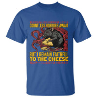 Funny Japanese Rat Lover T Shirt I Remain Faithful To The Cheese Retro Vintage Japan - Wonder Print Shop
