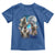 Funny Opossum Meme Toddler T Shirt Three Possum Screaming Under The Moon Weird Cursed Meme