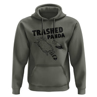 Funny Trashed Panda Hoodie Drunk Raccoon Meme Hot Mess - Wonder Print Shop