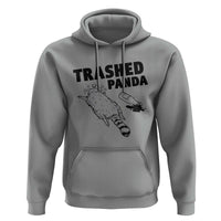 Funny Trashed Panda Hoodie Drunk Raccoon Meme Hot Mess - Wonder Print Shop