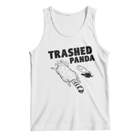 Funny Trashed Panda Tank Top Drunk Raccoon Meme Hot Mess - Wonder Print Shop