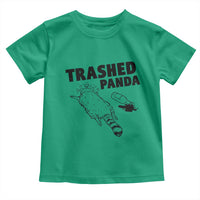 Funny Trashed Panda Toddler T Shirt Drunk Raccoon Meme Hot Mess - Wonder Print Shop