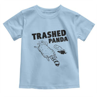 Funny Trashed Panda Toddler T Shirt Drunk Raccoon Meme Hot Mess - Wonder Print Shop