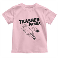 Funny Trashed Panda Toddler T Shirt Drunk Raccoon Meme Hot Mess - Wonder Print Shop