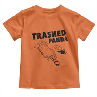 Funny Trashed Panda Toddler T Shirt Drunk Raccoon Meme Hot Mess - Wonder Print Shop
