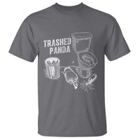 Funny Trashed Panda T Shirt Drunk Raccoon in Toilet Meme Hot Mess - Wonder Print Shop
