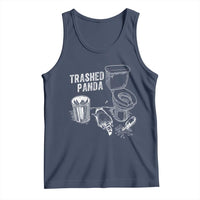 Funny Trashed Panda Tank Top Drunk Raccoon in Toilet Meme Hot Mess - Wonder Print Shop