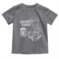Funny Trashed Panda Toddler T Shirt Drunk Raccoon in Toilet Meme Hot Mess - Wonder Print Shop