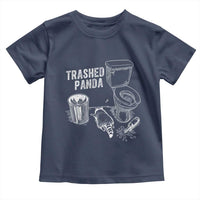 Funny Trashed Panda Toddler T Shirt Drunk Raccoon in Toilet Meme Hot Mess - Wonder Print Shop