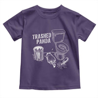 Funny Trashed Panda Toddler T Shirt Drunk Raccoon in Toilet Meme Hot Mess - Wonder Print Shop