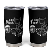 Funny Trashed Panda Tumbler Cup Drunk Raccoon in Toilet Meme Hot Mess - Wonder Print Shop