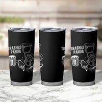 Funny Trashed Panda Tumbler Cup Drunk Raccoon in Toilet Meme Hot Mess - Wonder Print Shop