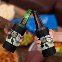 Funny Trashed Panda My Spirit Animal 4 in 1 Can Cooler Tumbler Drunk Raccoon in Toilet Meme Hot Mess - Wonder Print Shop