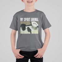 Funny Trashed Panda My Spirit Animal T Shirt For Kid Drunk Raccoon in Toilet Meme Hot Mess - Wonder Print Shop