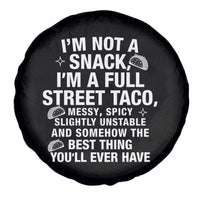 I’m a Full Street Taco Spare Tire Cover Funny Hot Mess Icons Foodie Flirts Meme - Wonder Print Shop