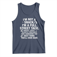 I’m a Full Street Taco Tank Top Funny Hot Mess Icons Foodie Flirts Meme - Wonder Print Shop