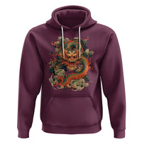 Traditional Chinese Dragon Graphic Hoodie - Wonder Print Shop