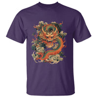 Traditional Chinese Dragon Graphic T Shirt - Wonder Print Shop