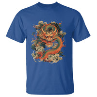 Traditional Chinese Dragon Graphic T Shirt - Wonder Print Shop