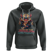 Year Of The Dragon 2024 Hoodie Happy Lunar Chinese New Year Astrology Horoscopes - Wonder Print Shop