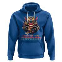Year Of The Dragon 2024 Hoodie Happy Lunar Chinese New Year Astrology Horoscopes - Wonder Print Shop