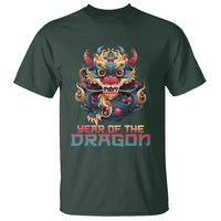 Year Of The Dragon 2024 T Shirt Happy Lunar Chinese New Year Astrology Horoscopes - Wonder Print Shop