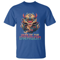 Year Of The Dragon 2024 T Shirt Happy Lunar Chinese New Year Astrology Horoscopes - Wonder Print Shop