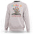 100 Days of School Sweatshirt 100 Days In The Book Reading - Wonder Print Shop