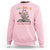 100 Days of School Sweatshirt 100 Days In The Book Reading - Wonder Print Shop