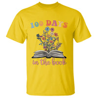 100 Days of School T Shirt 100 Days In The Book Reading - Wonder Print Shop