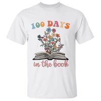100 Days of School T Shirt 100 Days In The Book Reading - Wonder Print Shop